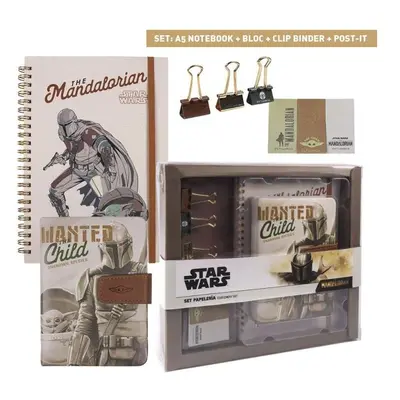 Star Wars dárkový kancelářský set - Mandalorian