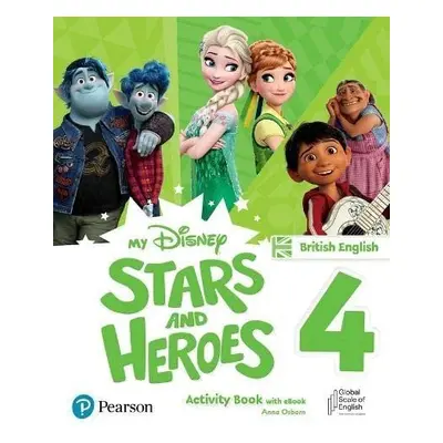 My Disney Stars and Heroes 4 Activity Book with eBook BE - Anna Osborn