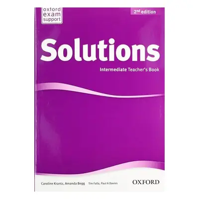 Maturita Solutions Intermediate Teacher´s Book (2nd) - R. McGuinnes