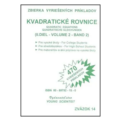 Kvadratické rovnice II.diel - Iveta Olejárová