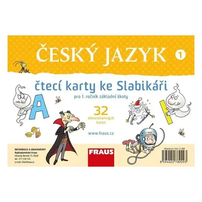 Český jazyk 1 pro ZŠ - Čtecí karty ke Slabikáři / nová generace