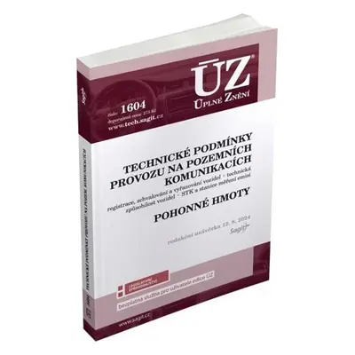 ÚZ 1604 Technické podmínky provozu na pozemních komunikacích, Pohonné hmoty