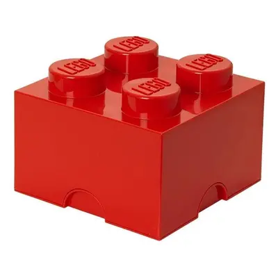 Úložný box LEGO 4 - červený