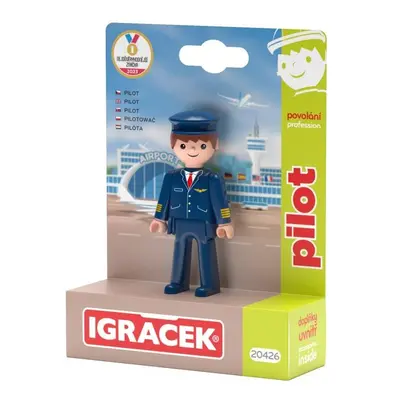 Igráček Pilot - figurka s příslušenstvím