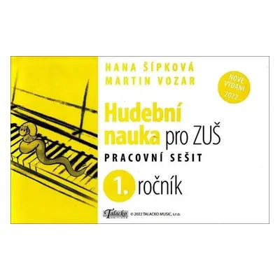 Hudební nauka pro ZUŠ 1. ročník - Pracovní sešit - Martin Vozar