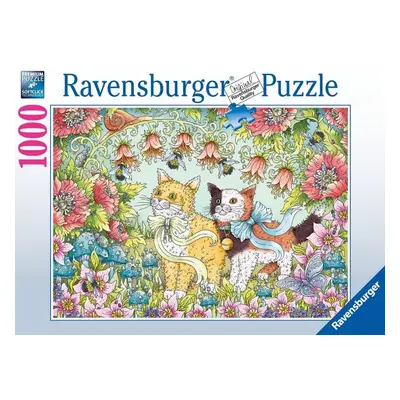 Ravensburger Puzzle - Kočičí přátelství 1000 dílků