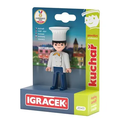 Igráček Kuchař - figurka s příslušenstvím