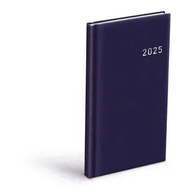 Týdenní diář 2025 PVC dark blue