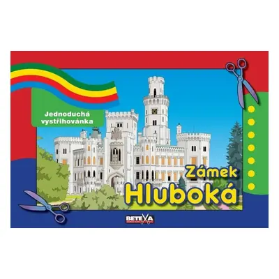 Zámek Hluboká - Jednoduchá vystřihovánka