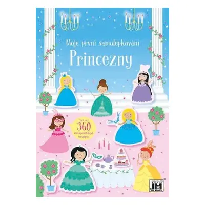 Třpytivé princezny - Moje první samolepkování - Kirsteen Robson