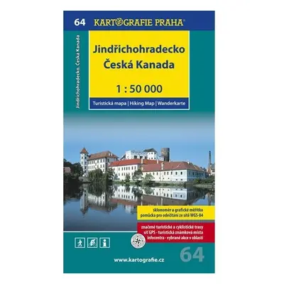 1: 50T (64)-Jindřichohradecko,Česká Kanada (turistická mapa), 2. vydání