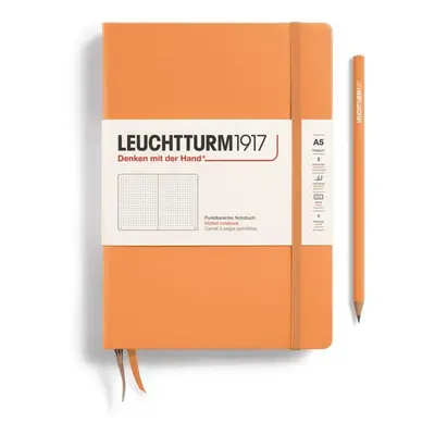 Leuchtturm1917 Zápisník Apricot Medium A5 tečkovaný