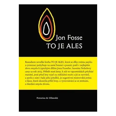 To je Ales - Jon Fosse