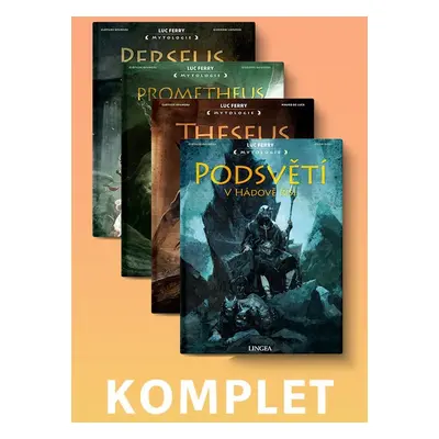 Komplet 4 mytologických komiksů