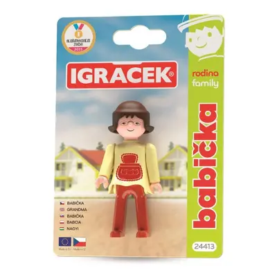 Igráček Rodina Babička - figurka