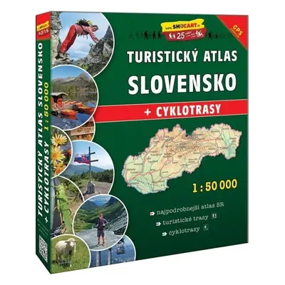 Turistický atlas Slovensko 1:50 000 - kolektiv autorů