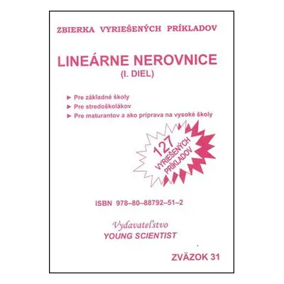 Lineárne nerovnice I.diel - Marián Olejár