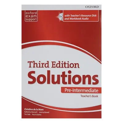 Maturita Solutions Pre-Intermediate Teacher´s Pack (3rd) - Tim Falla