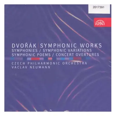 Kompletní symfonie, Symfonické básně, Symfonické variace, Koncertní předehry - 8CD - Antonín Dvo