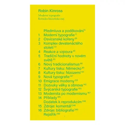 Moderní typografie - Robin Kinross