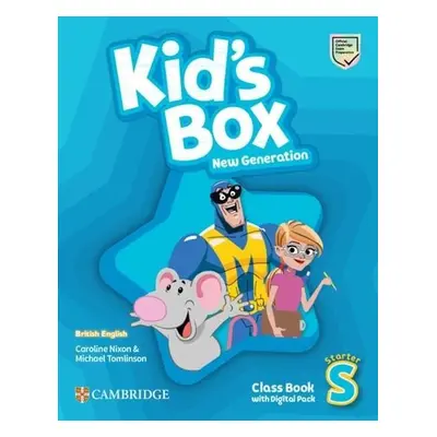 Kid´s Box New Generation Starter Class Book with Digital Pack British English - Caroline Nixon