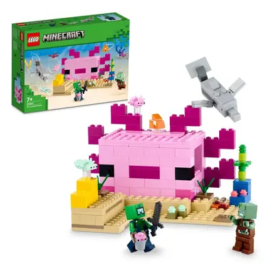 LEGO® Minecraft™ - Domek axolotlů - LEGO® Minecraft™