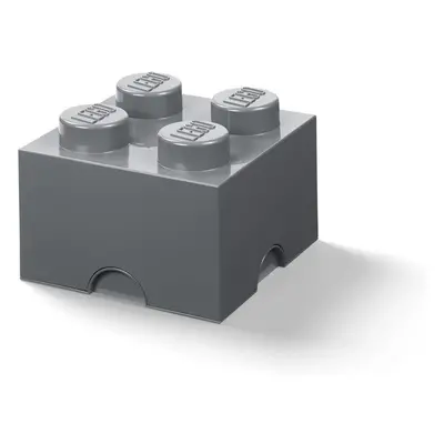 Úložný box LEGO 4 - tmavě šedý