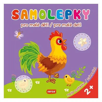 Samolepky pro malé děti / Samolepky pre malé deti - Naše zvířátka