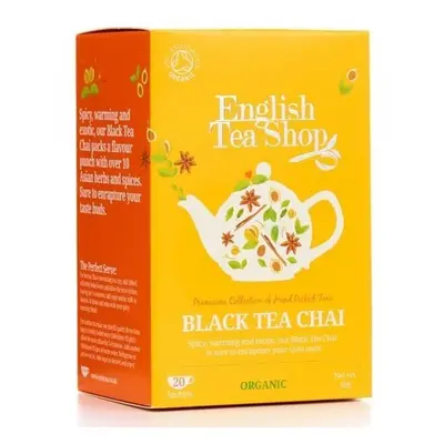 English Tea Shop Čaj Chai Tea černý, 20 sáčků