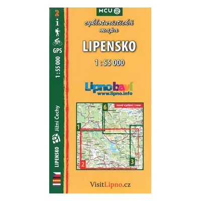 Lipensko - cykloturistická mapa č. 2 /1:55 000