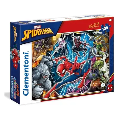 Clementoni Puzzle Maxi Spiderman / 104 dílků - Clementoni