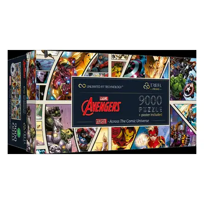 Puzzle Marvel Avengers: Napříč komiksovým vesmírem 9000 dílků