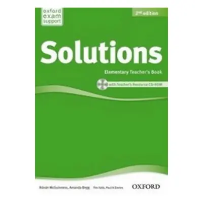 Maturita Solutions Elementary Teacher´s Book (2nd) - R. McGuinnes