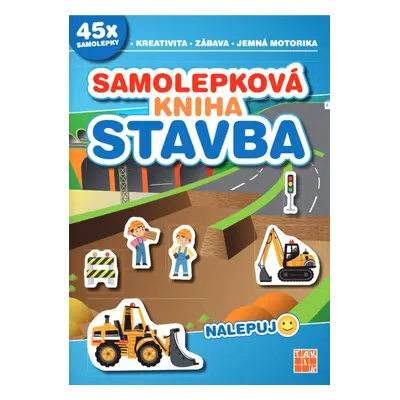 Samolepková kniha Stavba - Nalepuj