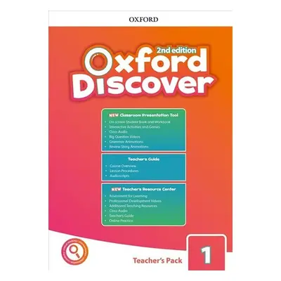 Oxford Discover 1 Teacher´s Pack with Classroom Presentation Tool (2nd) - Ben Wetz