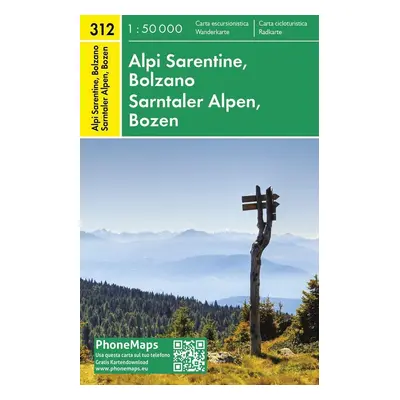 PMI 312 Sarntaler Alpen, Bozen 1:50 000