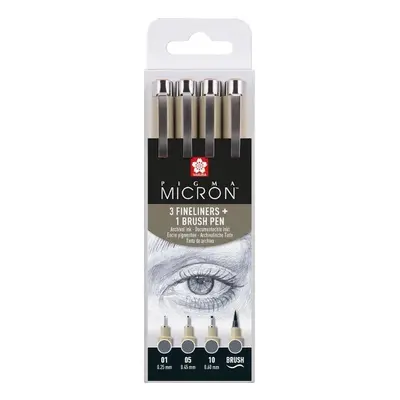 Sakura Sada Pigma Micron Cool Gray 4 ks