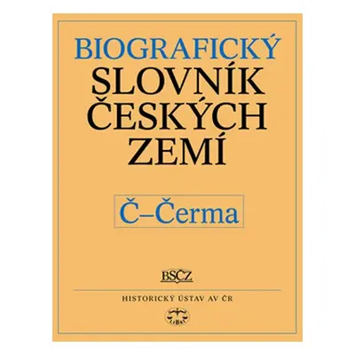 Biografický slovník českých zemí Č - Čerma - Pavla Vošahlíková