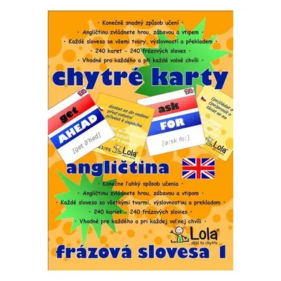 Chytré karty - Angličtina frázová slovesa 1