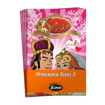 Princezna Sissi 2. - kolekce 8 DVD