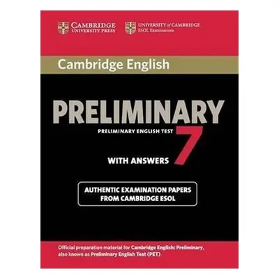 Cambridge English Preliminary PET 7: Student´s Book with answers - Cambridge ESOL