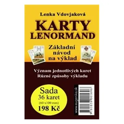 Karty Lenormand - Základní návod na výklad - Lenka Vdovjaková