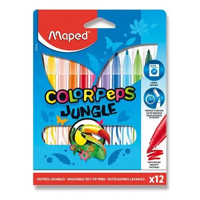 Maped - Fixy Color´Peps Jungle 12 barev