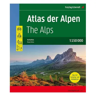 Atlas der Alpen 1:150 000 Autoatlas