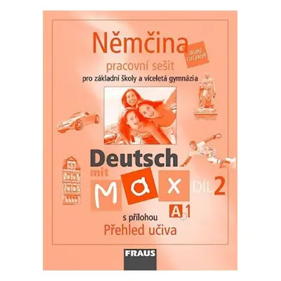 Deutsch mit Max A1/díl 2 - pracovní sešit - Kolektiv autorů