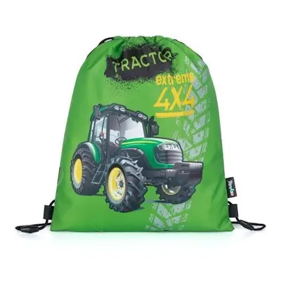 Sáček na cvičky Traktor