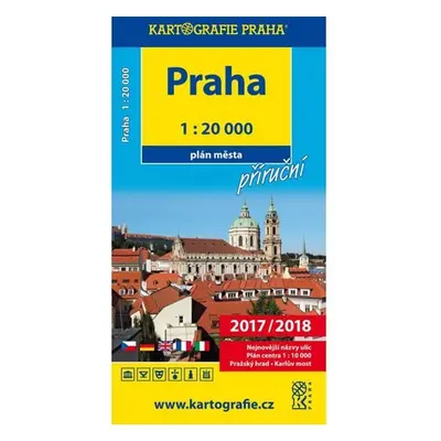 Praha - 1:20 000 plán města příruční, 15. vydání