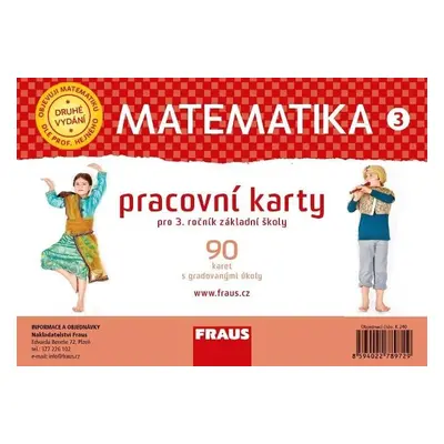 Matematika 3 - Pracovní karty pro 3. ročník ZŠ - Jitka Michnová