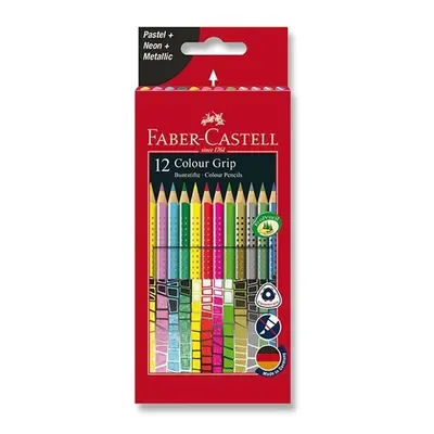 Faber - Castell Pastelky trojhranné Grip 2001 12 ks