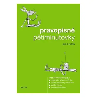 Pravopisné pětiminutovky pro 3. ročník ZŠ, 2. vydání - kolektiv autorů